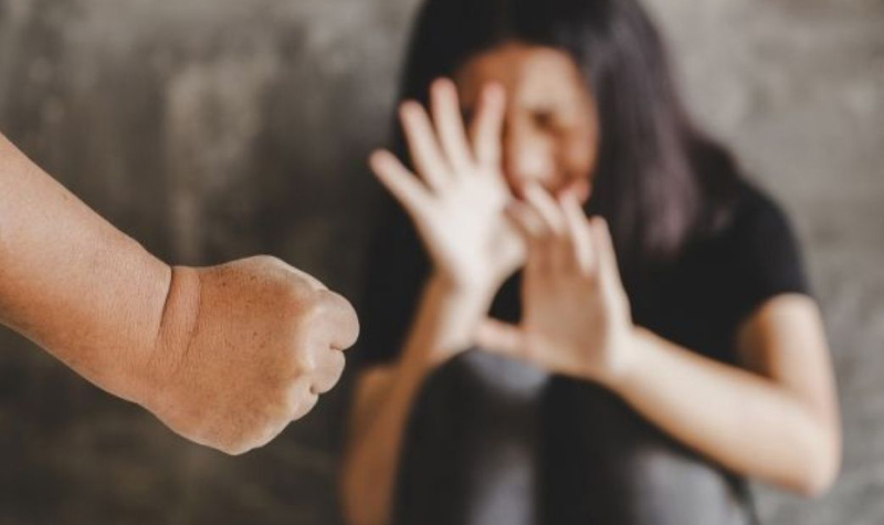 An image of domestic violence