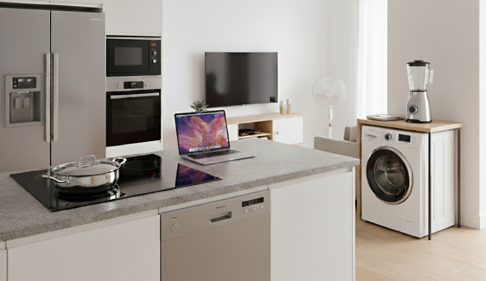 image of household appliances